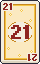 The 21 of trumps